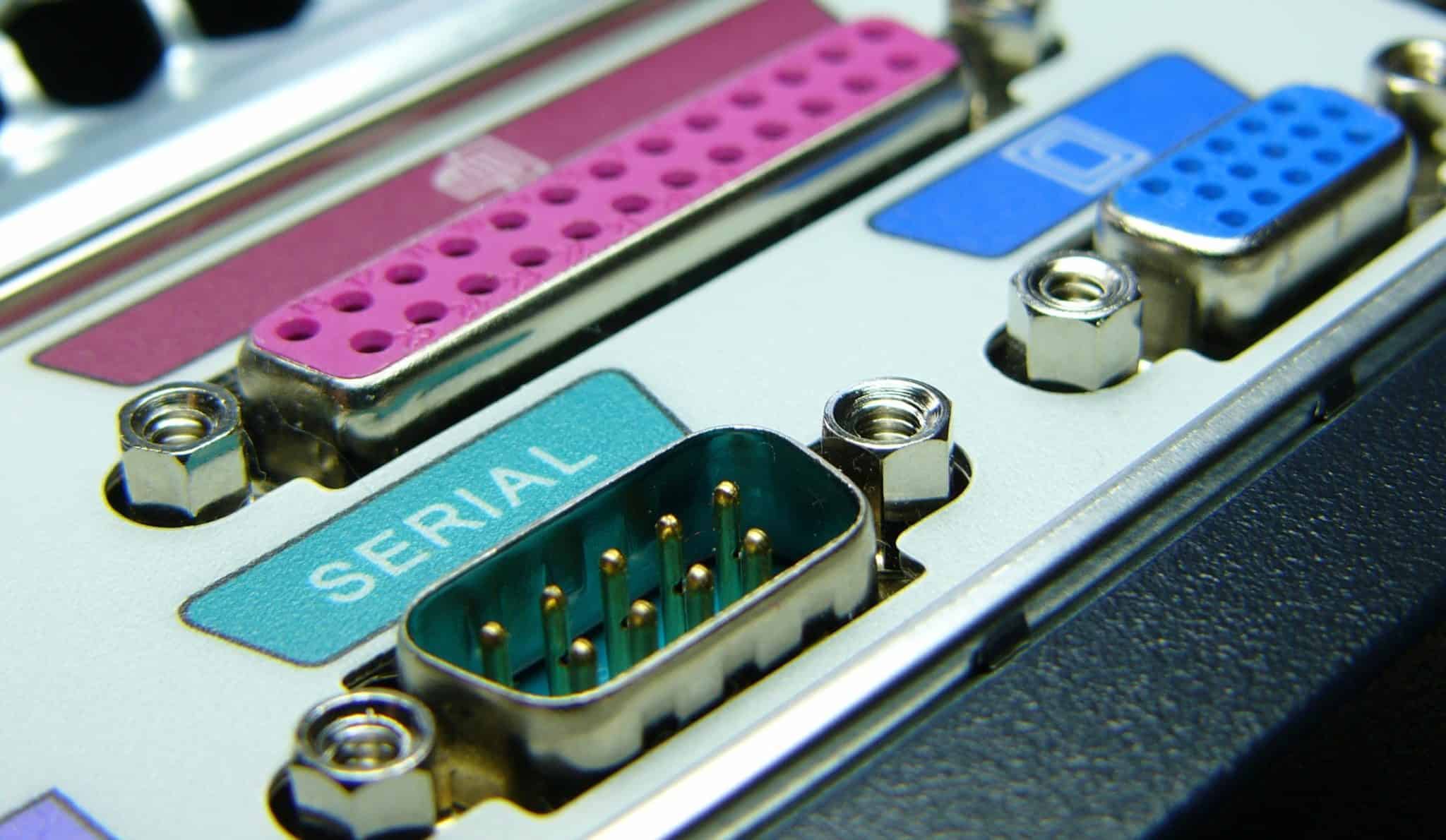 screen attach to serial port