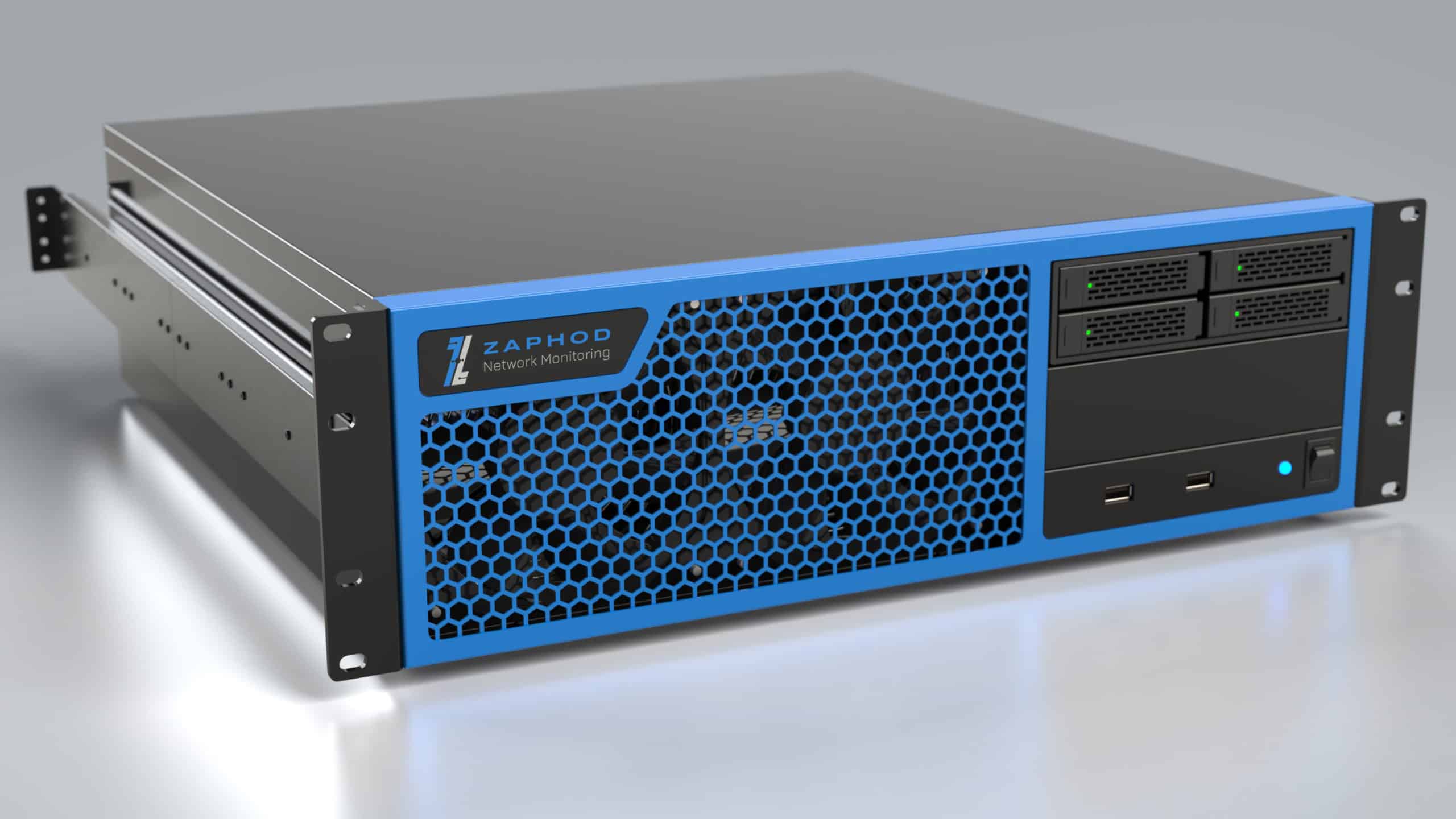 Custom 3U balancing quiet fans with front panel controls